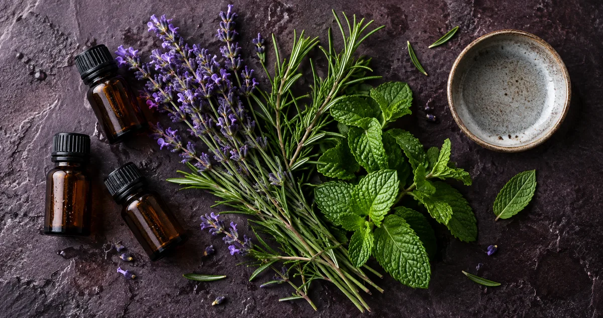 Três famílias de aromas