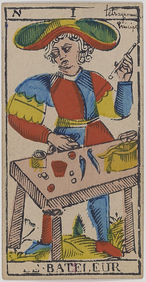 O Mago · Tarô de Marselha histórico