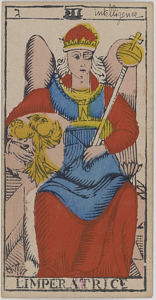 A Imperatriz · Tarô de Marselha histórico