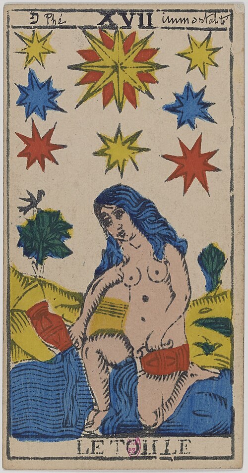 A Estrela · Tarô de Marselha histórico